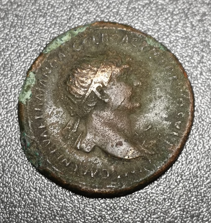 Monnaie De L Empire Romain Trajan S P Q R Optimo Principi S C